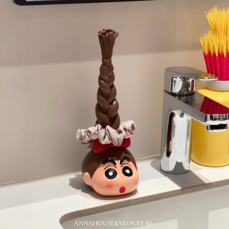 Home Bathroom Gadgets - Rak Penyimpanan Ikat Rambut Kepang Panjang