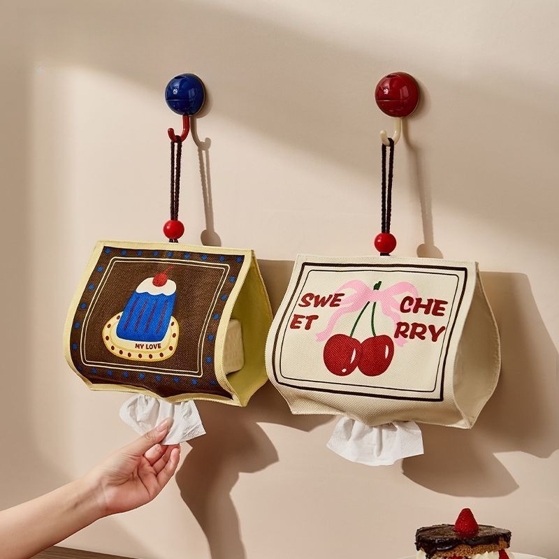 Home Bathroom Paper Towels - Tas Gantung Tisu Lucu, Tas Penyimpanan