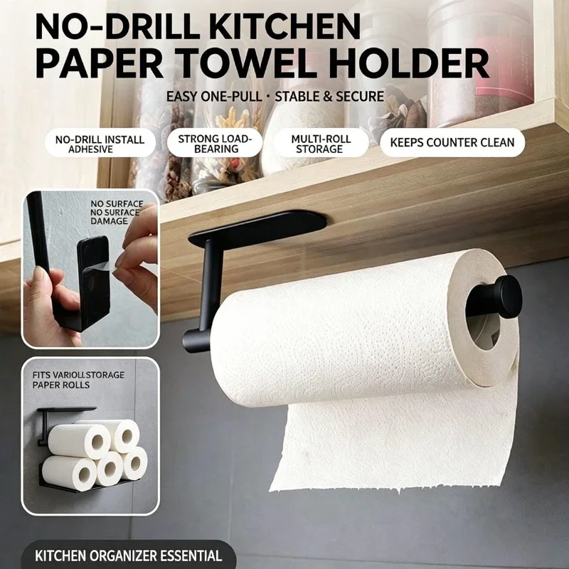Home Bathroom Paper Towels - Rak Gantung Penyimpanan Tisu Kamar Mandi,