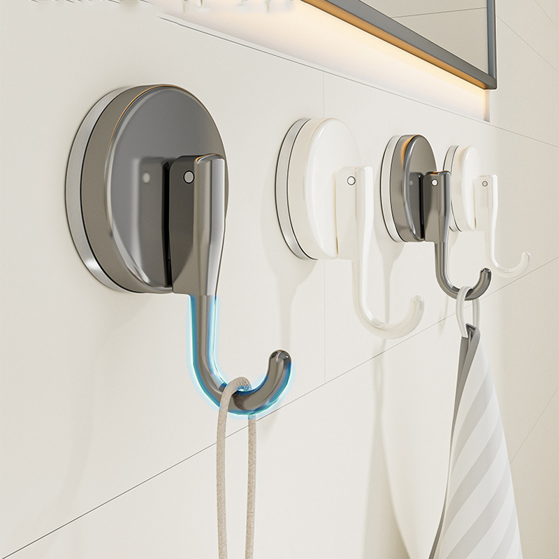 Home Bathroom Gadgets - Kait Cangkir Isap Bebas Pukulan Multifungsi