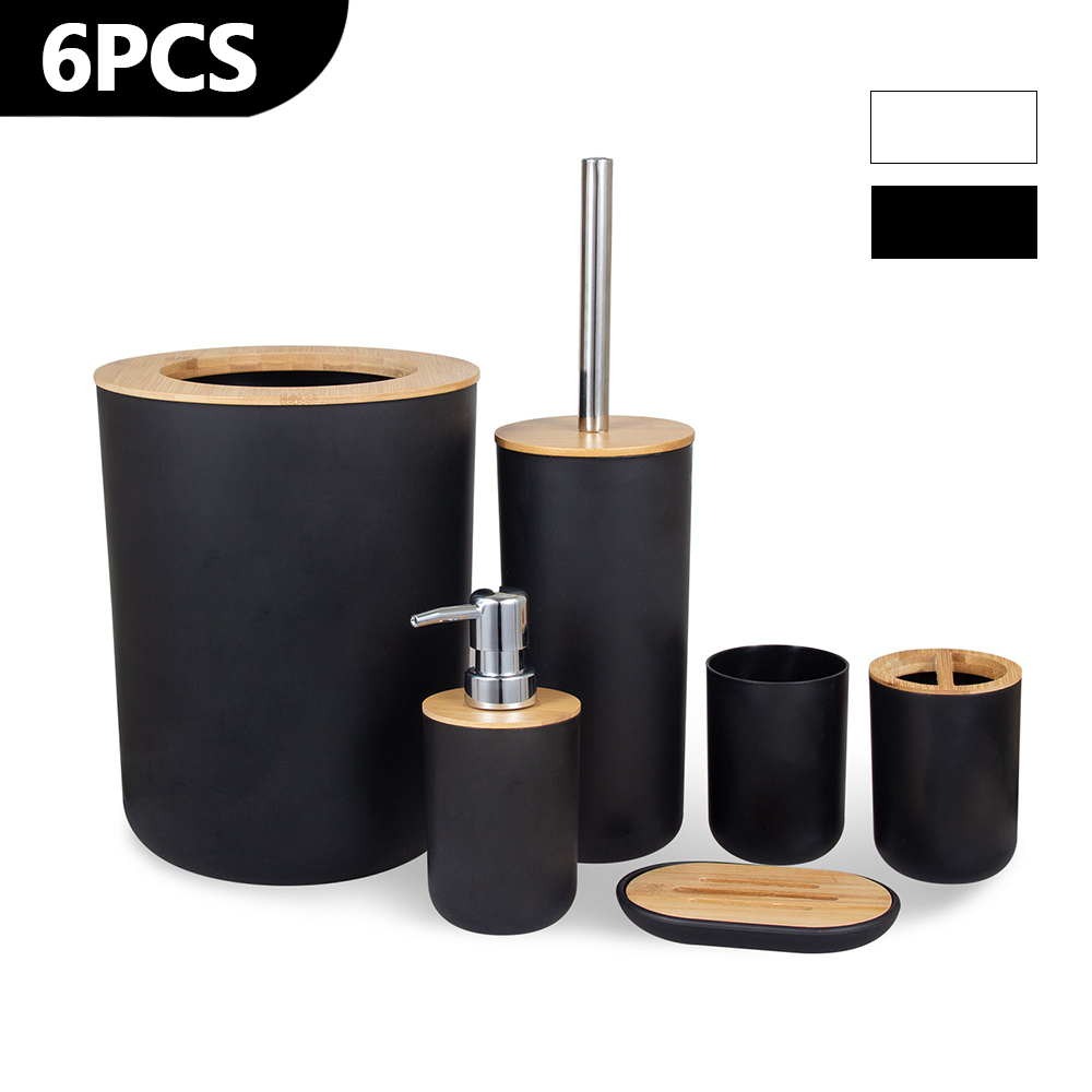 Zara Home Bathroom Set - 6 buah/Set kotak Dispenser sabun sikat
