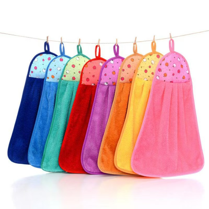 Home Bathroom Towels - Handuk Gantung Super Serap, Kain Lap