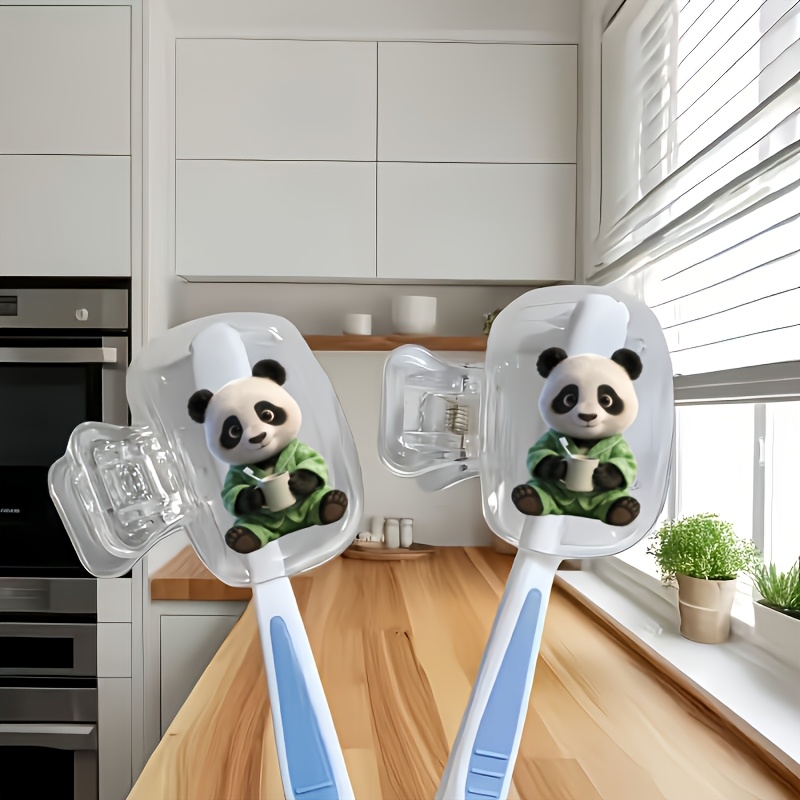 Home Essentials Bathroom Accessories - Panda Lucu dengan Piyama Hijau 2pcs