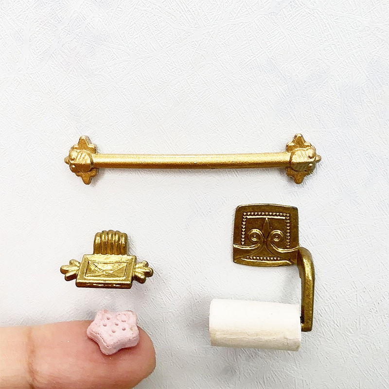 Home Bathroom Paper Towels - ● 1/12 Rak Handuk Kertas Simulasi