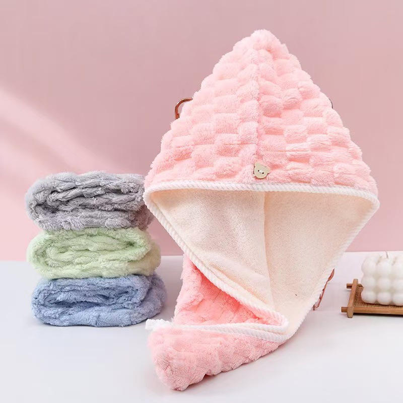 Home Bathroom Towels - Handuk Kepala Serat Karang untuk Kamar