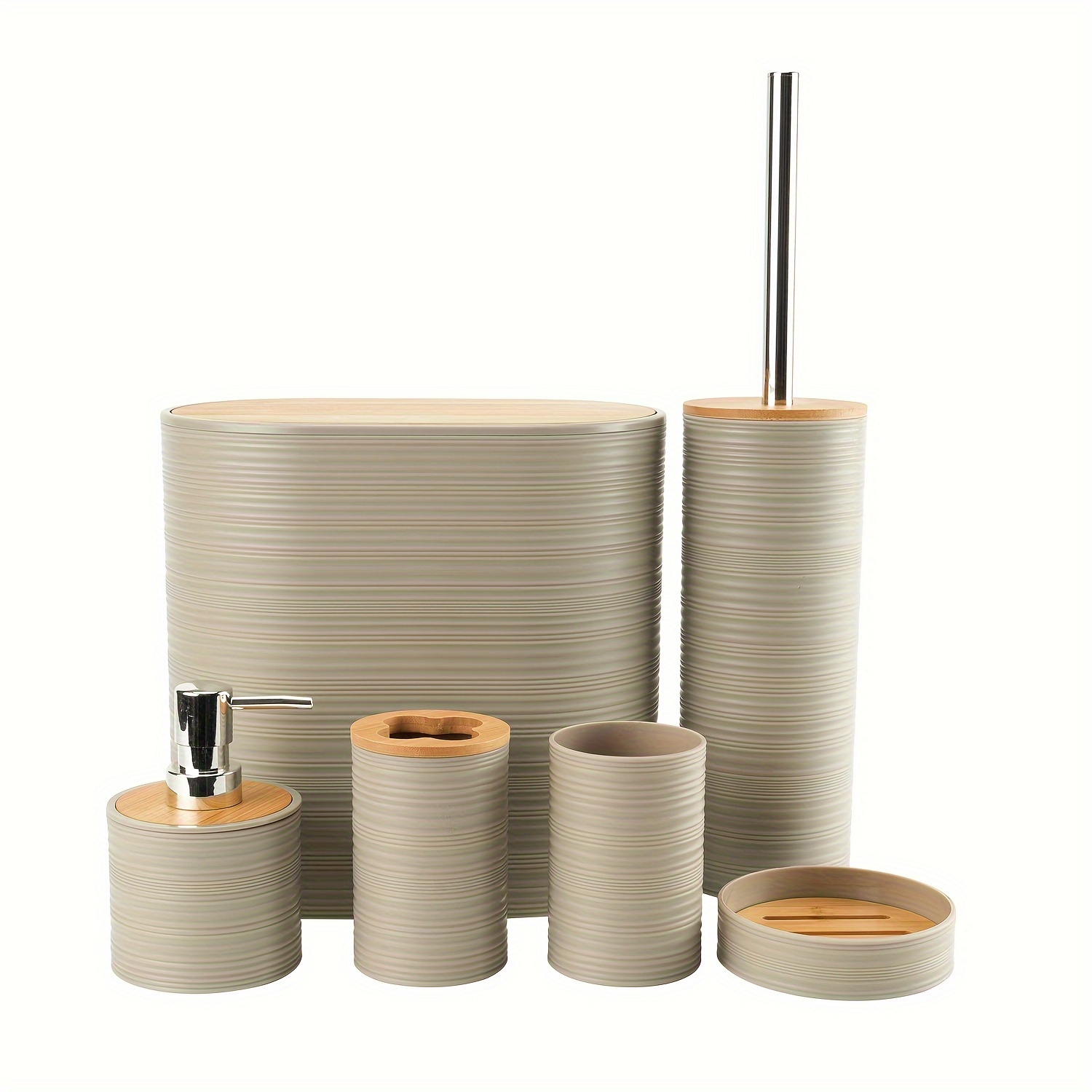 Zara Home Bathroom Set - Set aksesori kamar mandi, 6 buah/Set