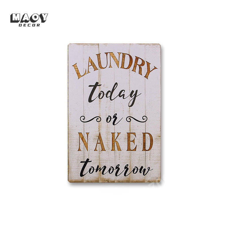 Slogan Tanda Logam Dekorasi Ru - Home Bathroom Wall Decor ulasan dan harga