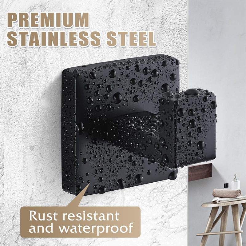 Gantungan Handuk Hitam Doff Ba - Home Bathroom Towels ulasan dan harga