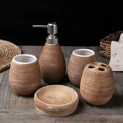 Perlengkapan Kamar Mandi Keram - Zara Home Bathroom Set ulasan dan harga