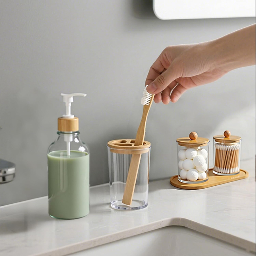 5 Paket Aksesori Kamar Mandi d - Zara Home Bathroom Set ulasan dan harga
