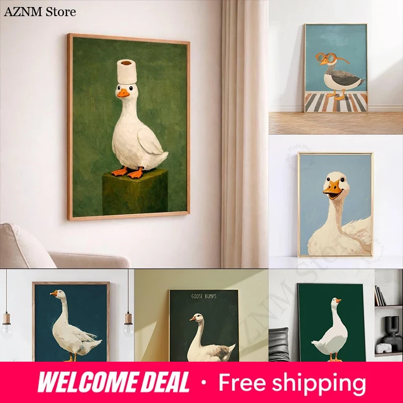 Poster Bebek Angsa, Seni Dindi - Home Decor Bathroom Ideas ulasan dan harga