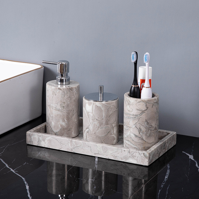 Set Aksesori Kamar Mandi Dispe - Zara Home Bathroom Set ulasan dan harga