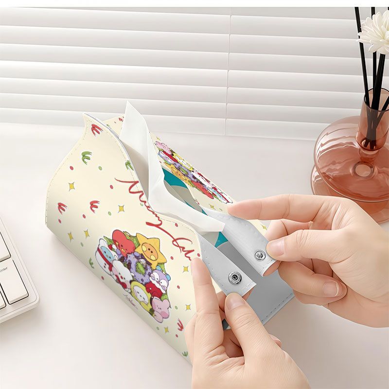 Kotak tisu bertema idola BT21  - Home Bathroom Gadgets ulasan dan harga