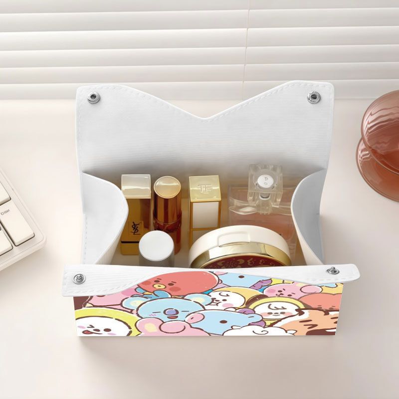 Kotak tisu bertema idola BT21  - Home Bathroom Gadgets ulasan dan harga