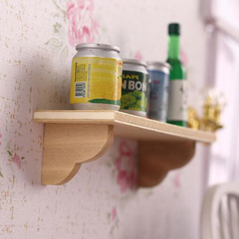 1 Buah 1:12 Rak Dinding Kayu R - Home Bathroom Wall Decor ulasan dan harga