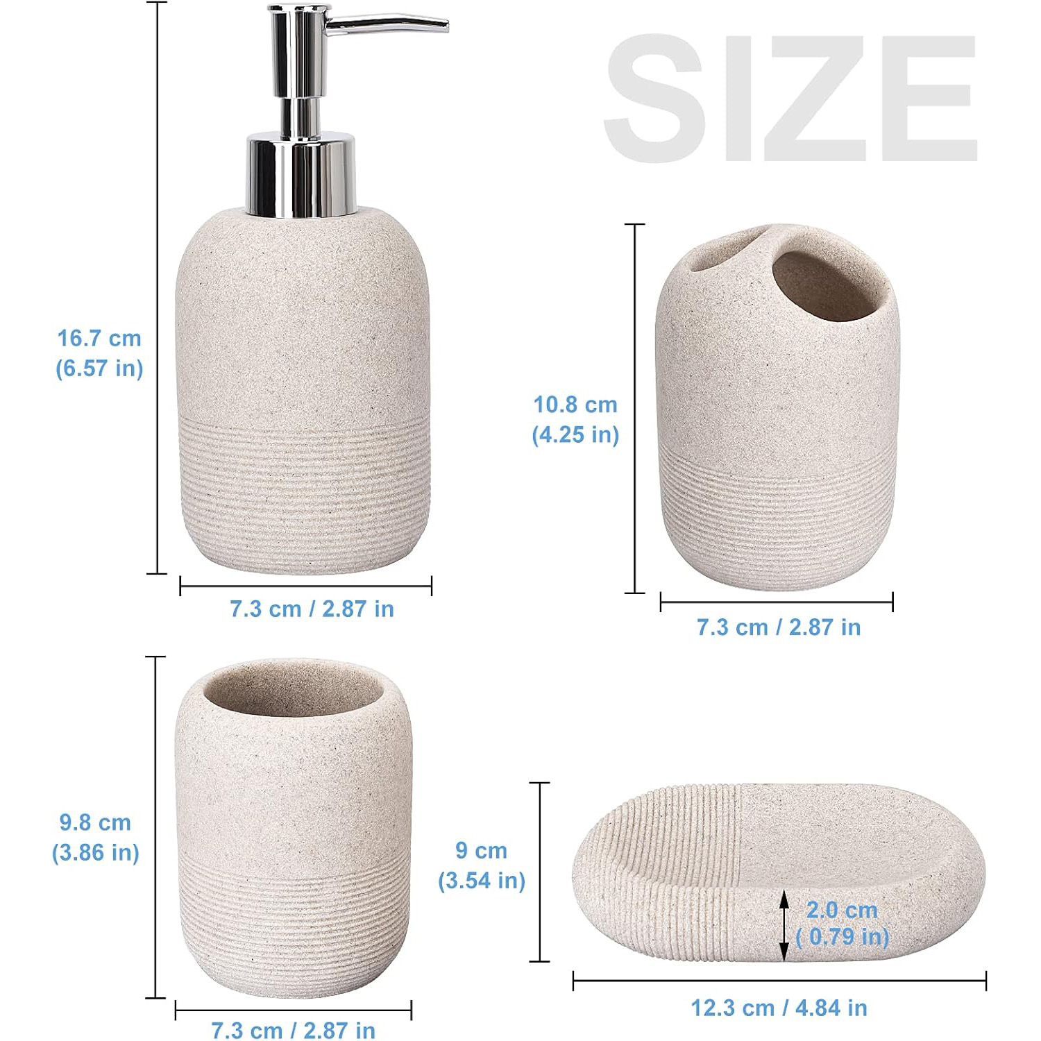 Set Aksesoris Kamar Mandi Resi - Zara Home Bathroom Set ulasan dan harga