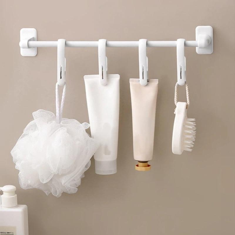 Klip Gantung Serbaguna, Kait P - Home Bathroom Towels ulasan dan harga