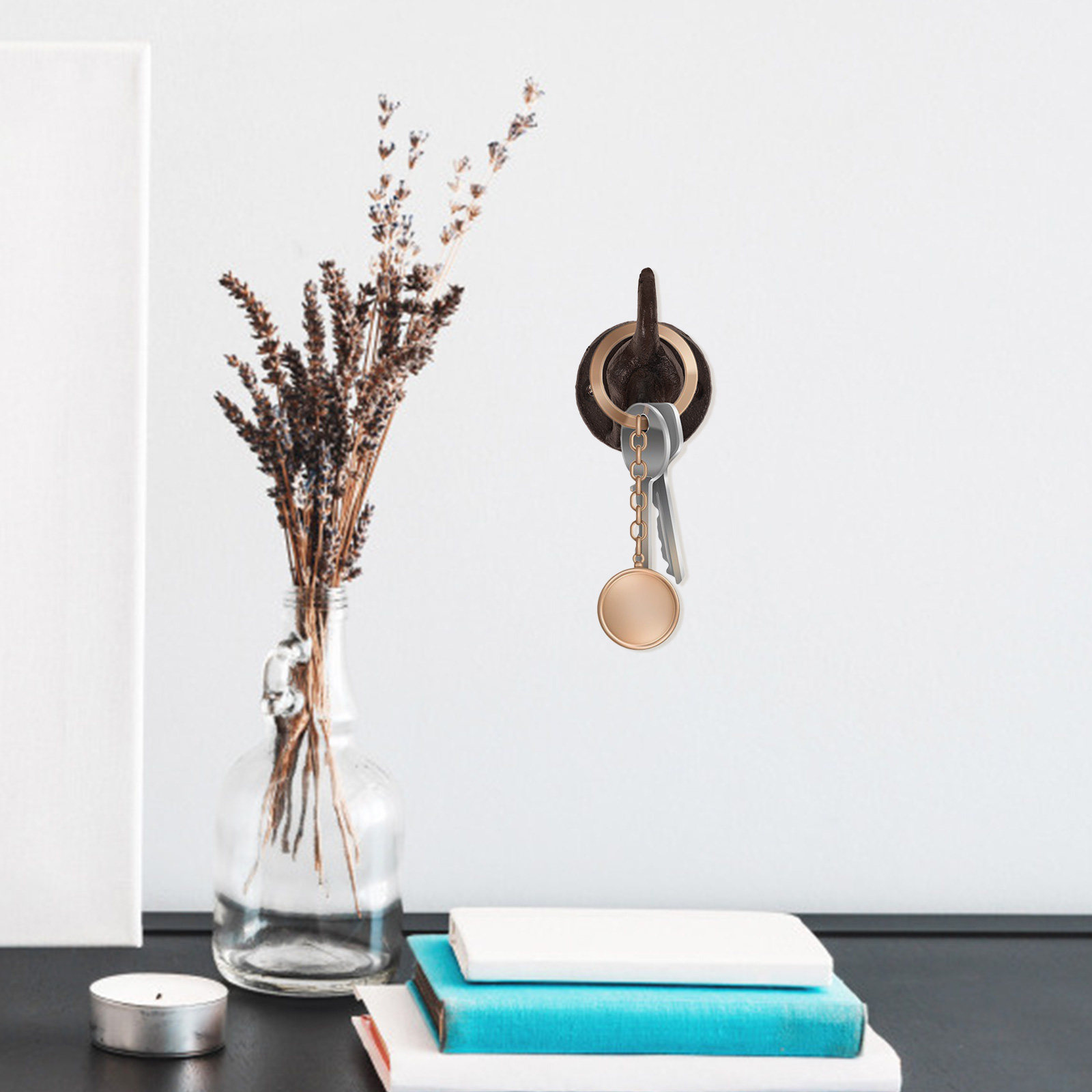 Gantungan Dinding Besi Cor Ant - Home Bathroom Wall Decor ulasan dan harga