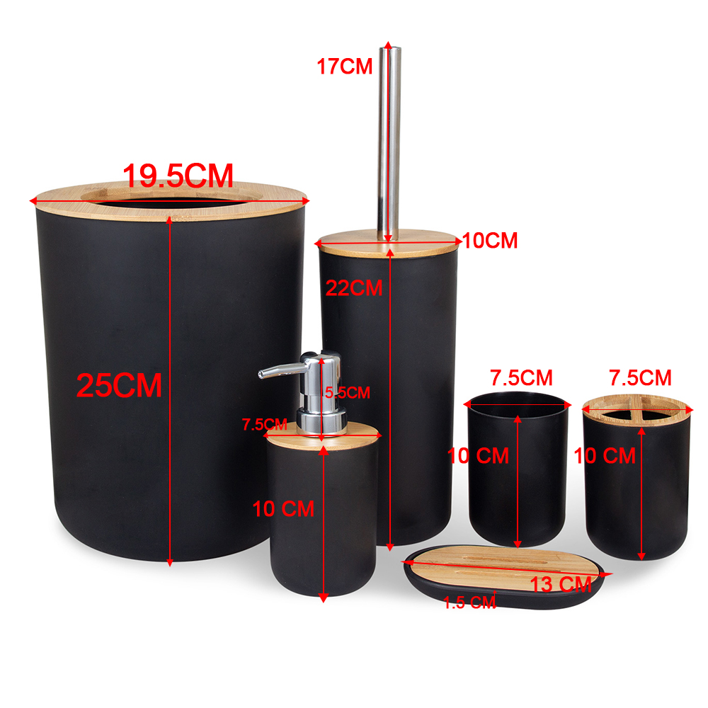 6 buah/Set kotak Dispenser sab - Zara Home Bathroom Set ulasan dan harga