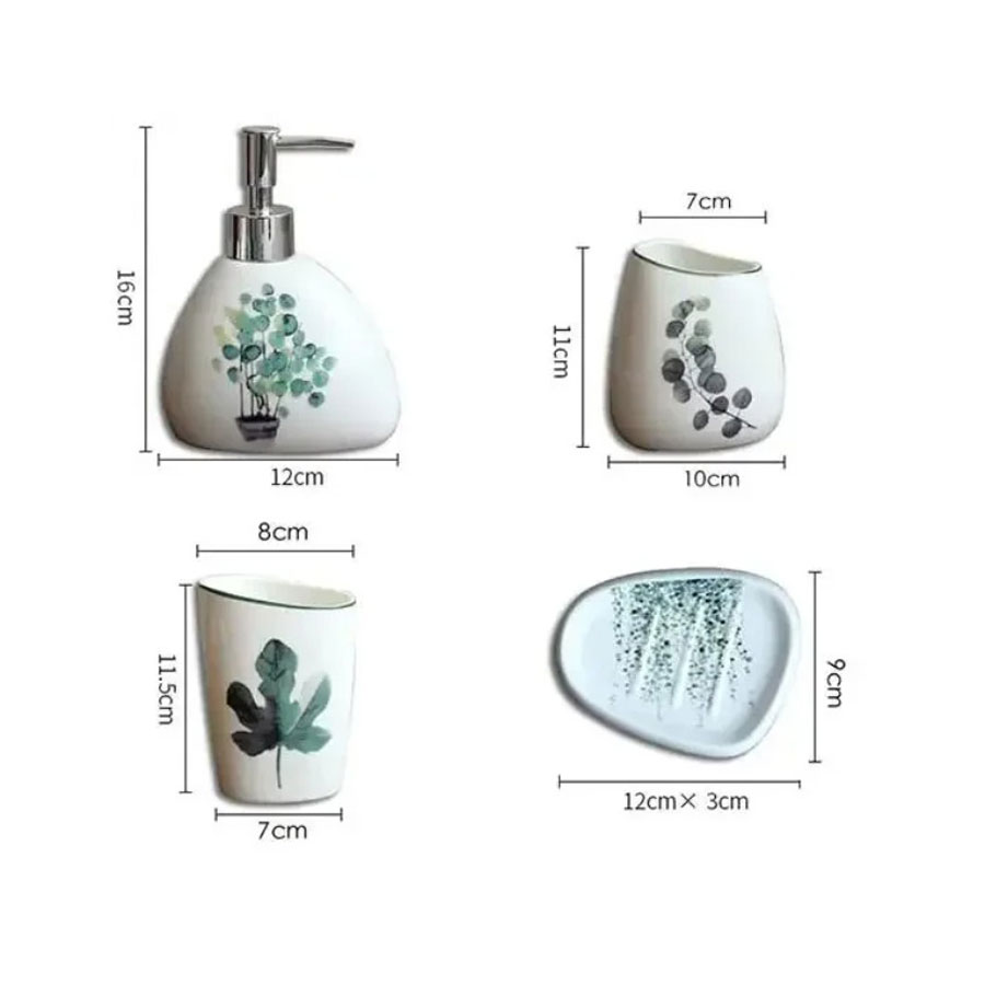 Set Aksesori Kamar Mandi Keram - Zara Home Bathroom Set ulasan dan harga