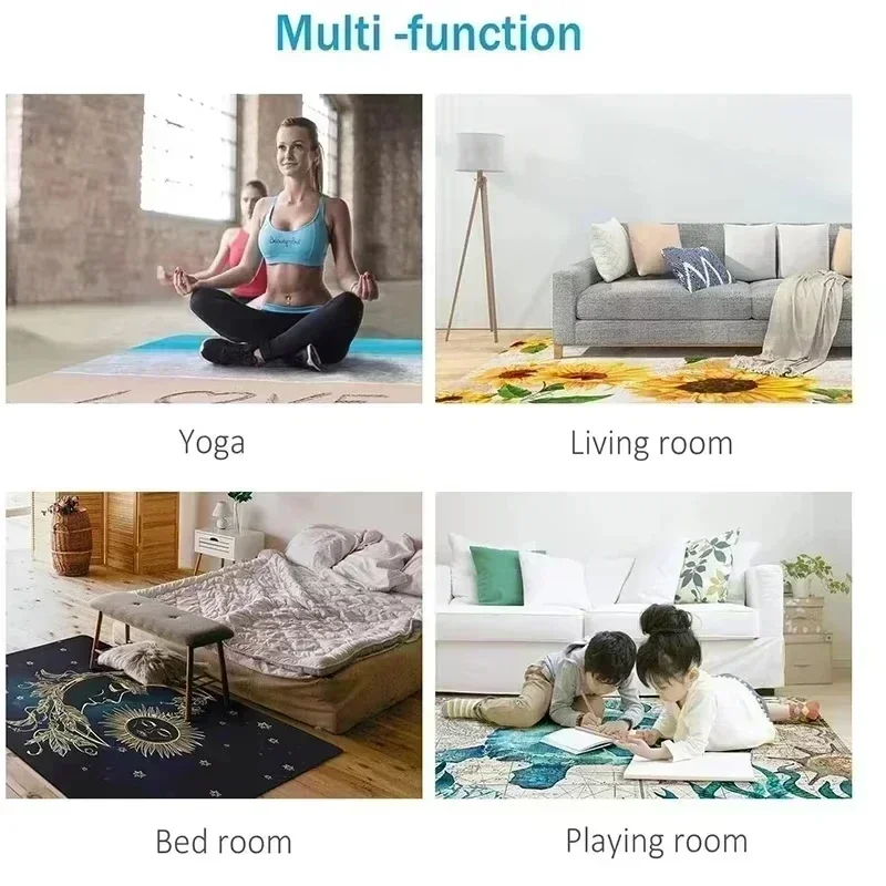 1 Buah Karpet Bulat Pola Ide R - Home Decor Bathroom Ideas ulasan dan harga