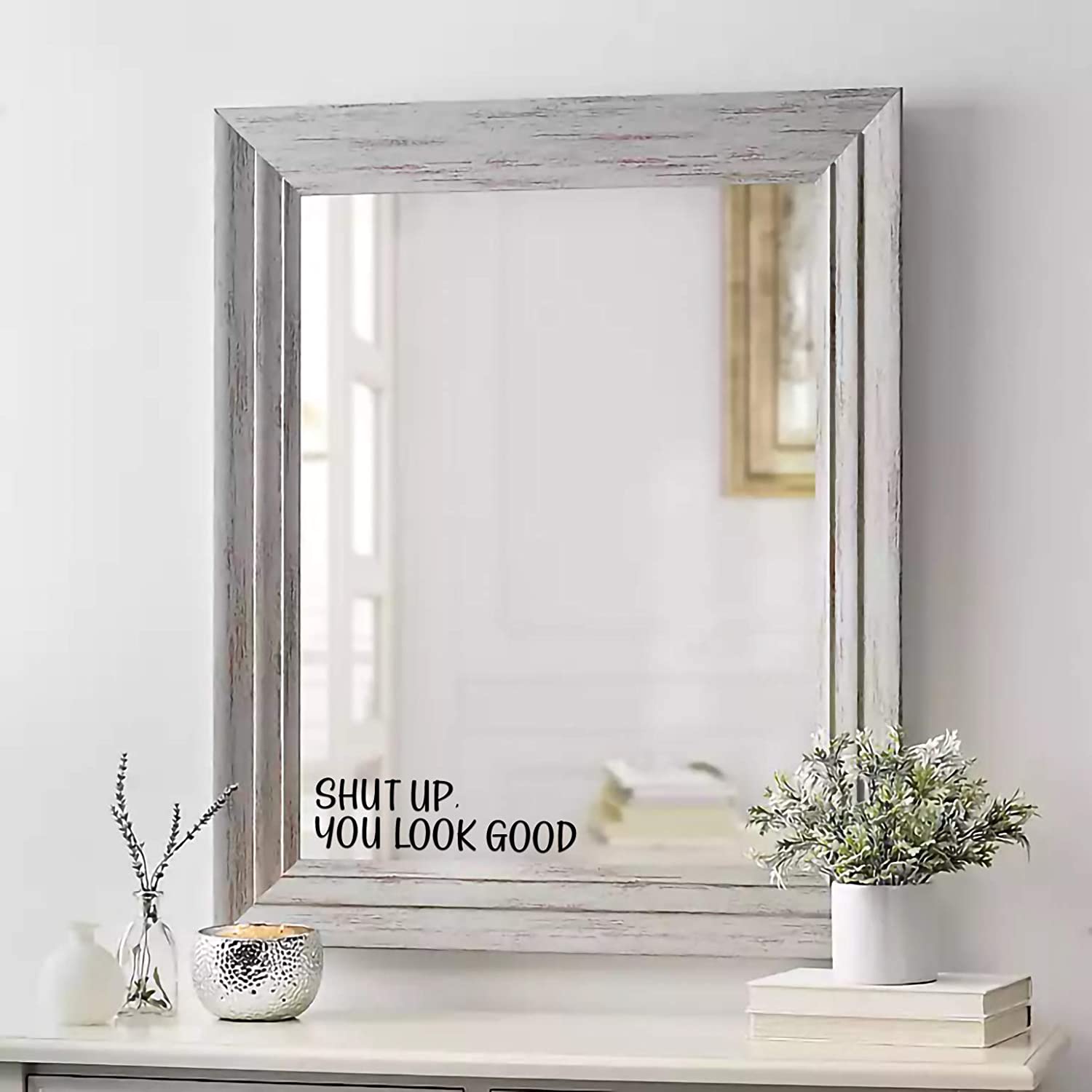 Anda Terlihat Bagus Stiker Cer - Home Goods Bathroom Mirrors ulasan dan harga