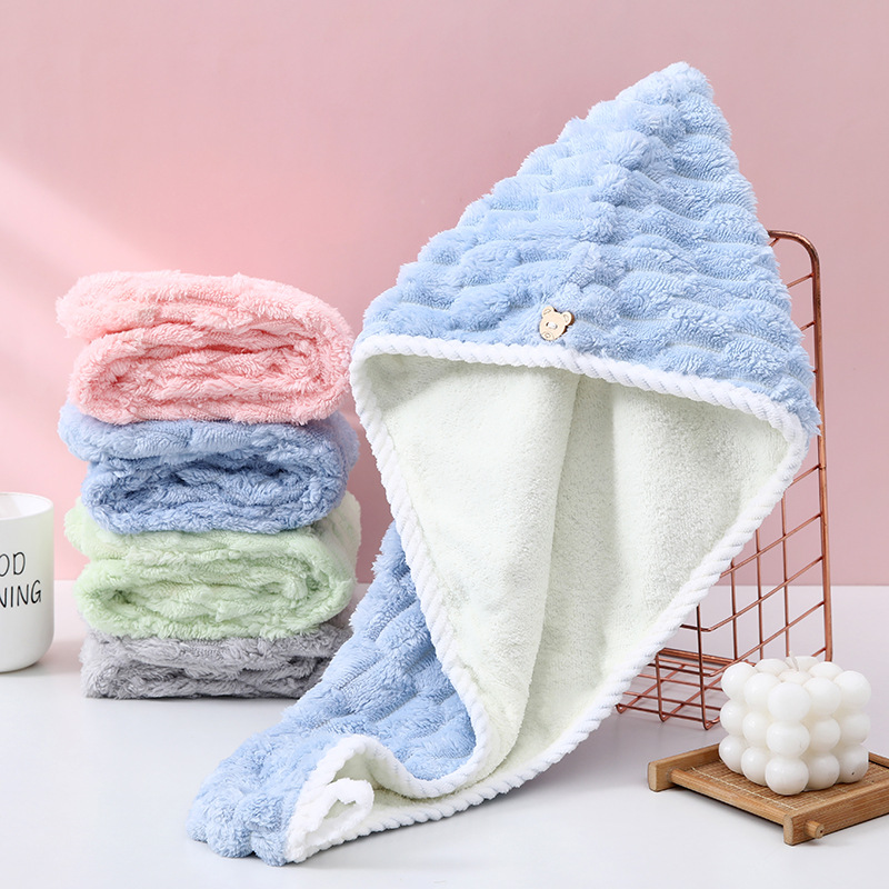 Handuk Kepala Serat Karang unt - Home Bathroom Towels ulasan dan harga