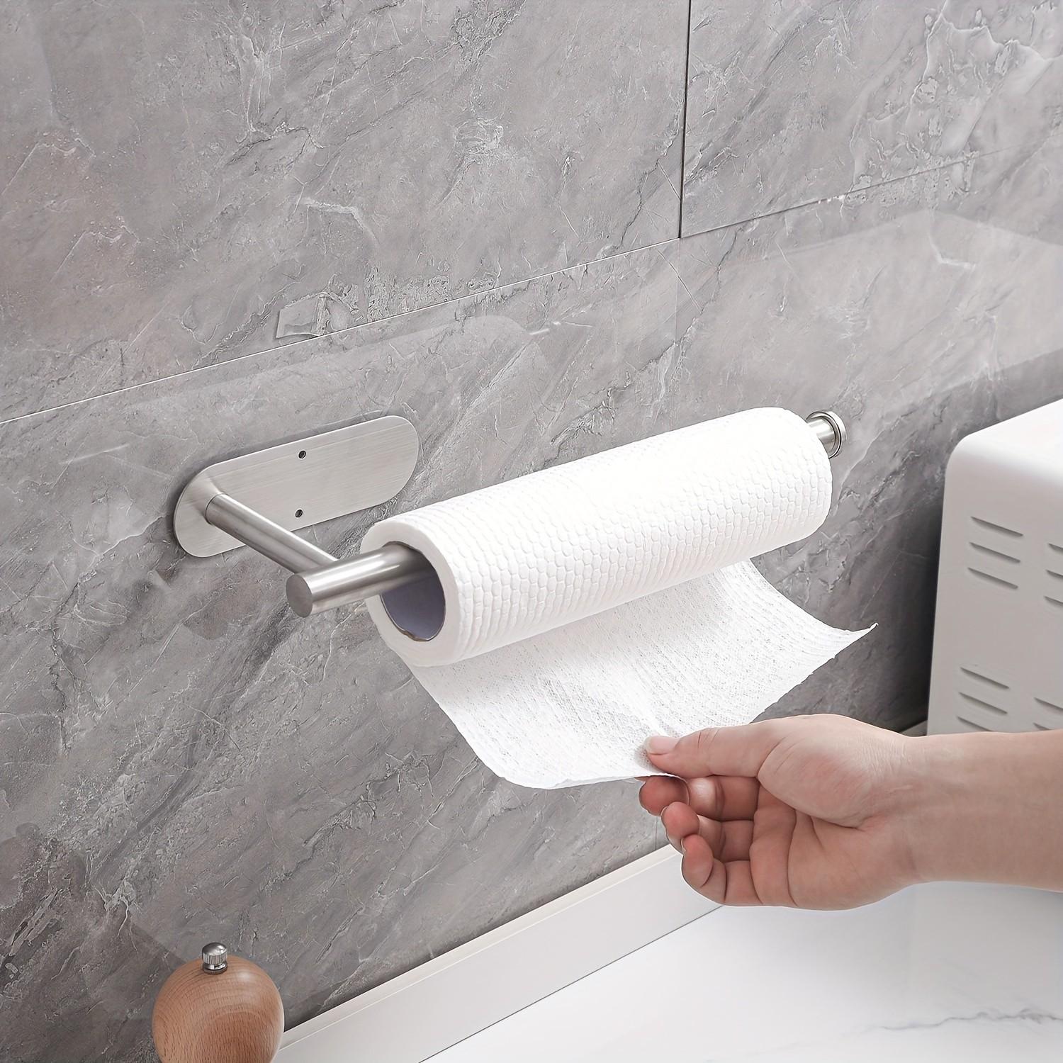 Rak Handuk Minimalis dari Baja - Home Bathroom Paper Towels ulasan dan harga