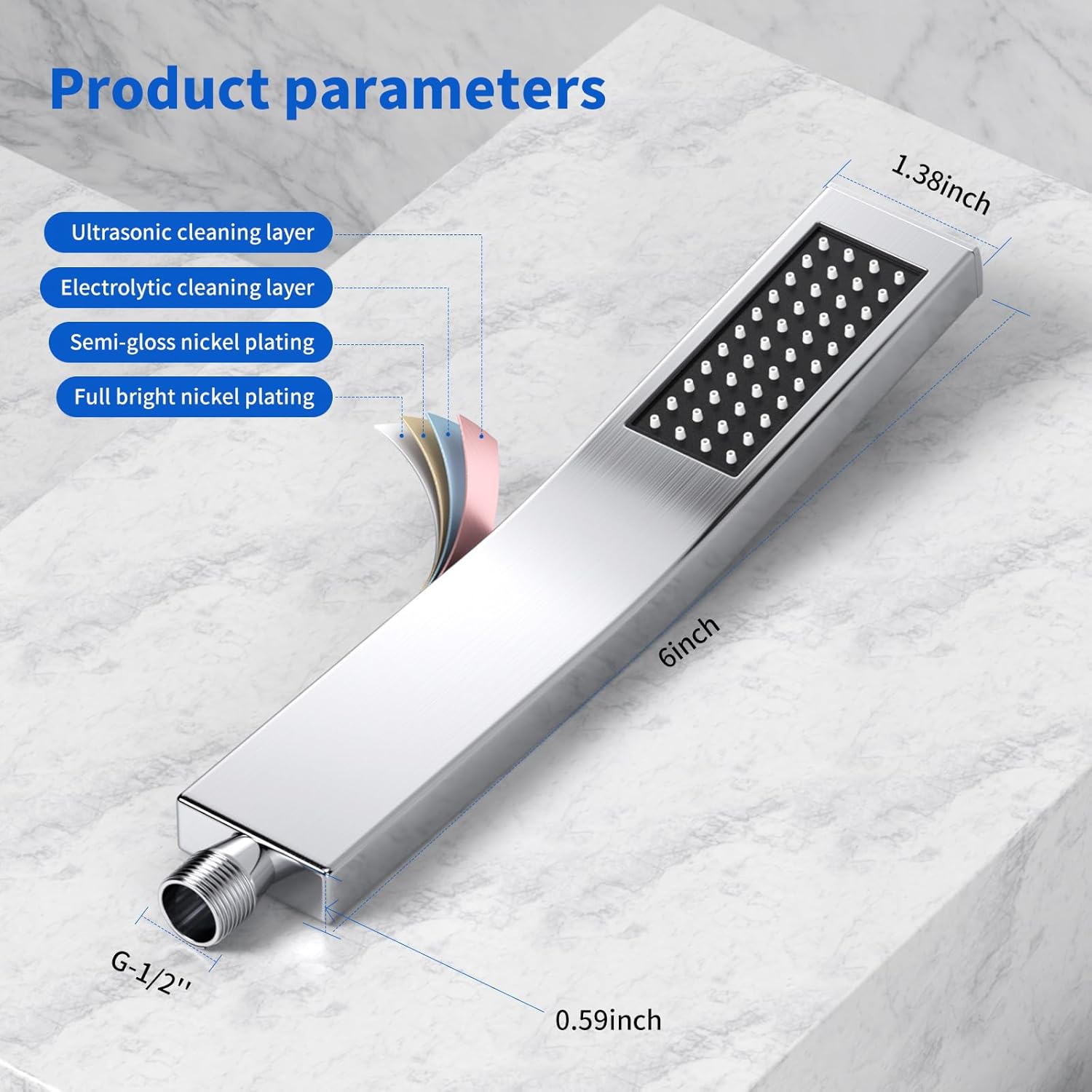Kepala Pancuran Toilet Berkual - Home Bathroom Gadgets ulasan dan harga