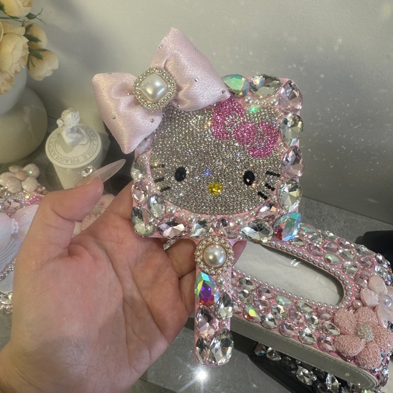 Cermin Rias Genggam Hello Kitt - Home Goods Bathroom Mirrors ulasan dan harga