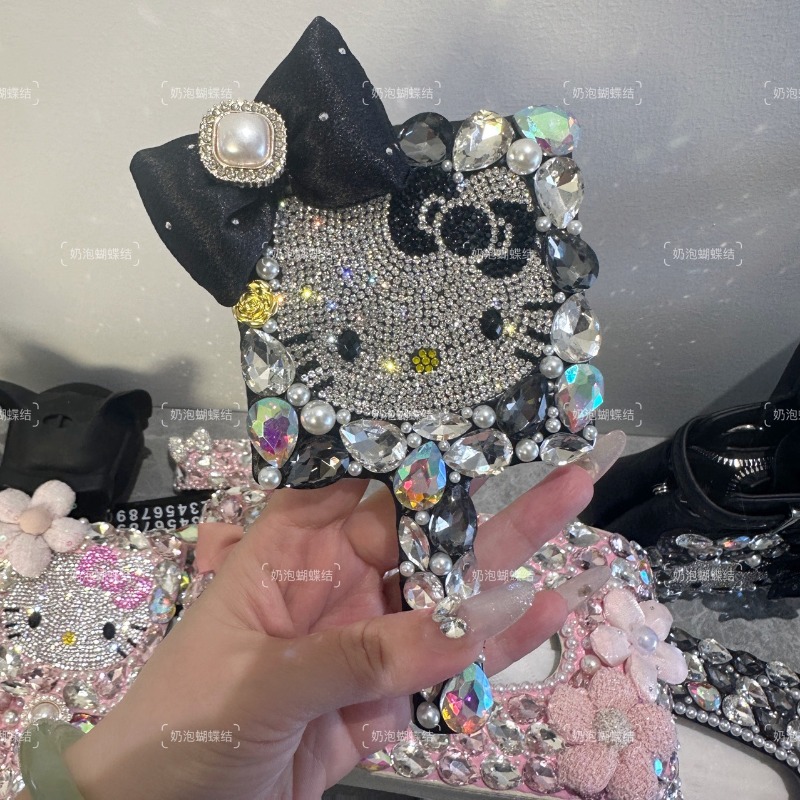 Cermin Rias Genggam Hello Kitt - Home Goods Bathroom Mirrors ulasan dan harga