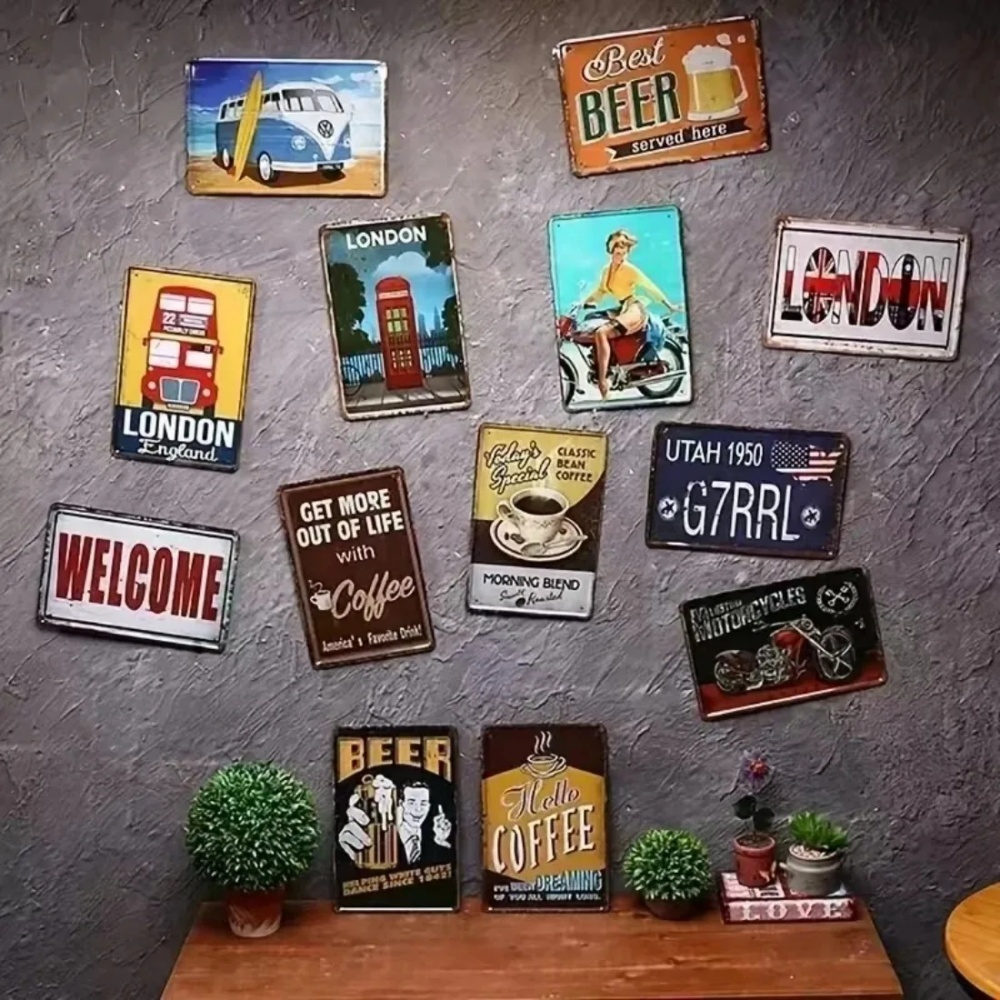 CIFBUY Seni Dinding Aluminium  - Home Bathroom Wall Decor ulasan dan harga